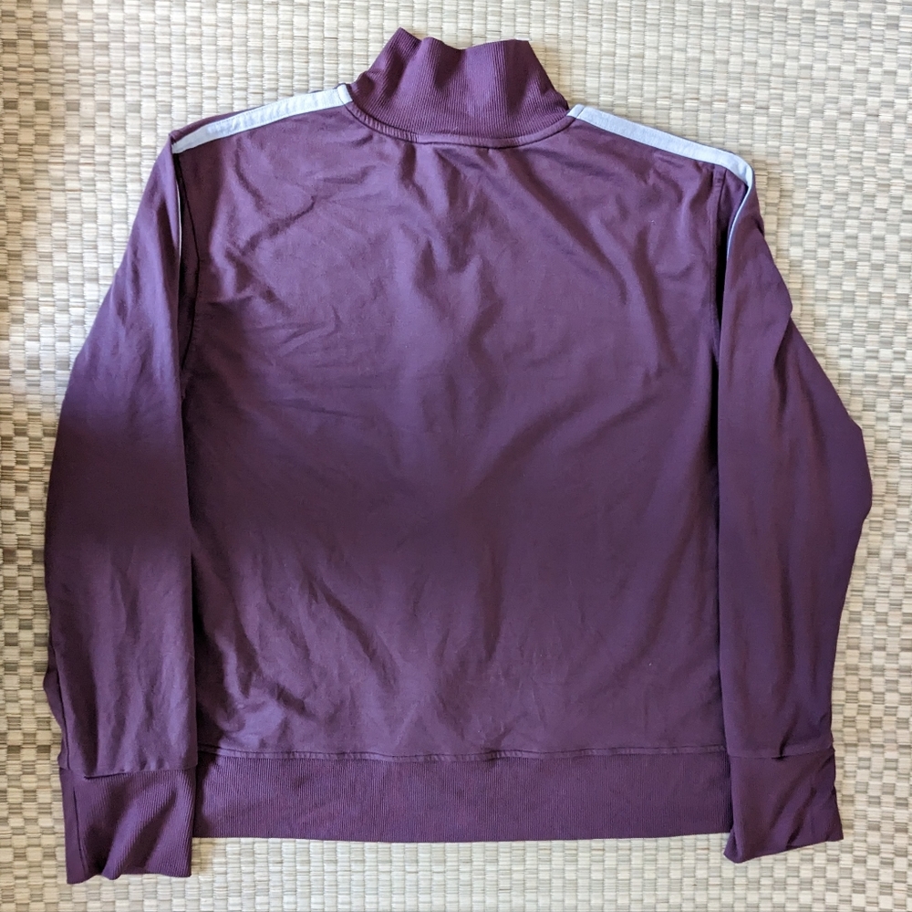 Vuori Eclipse Track Jacket Crop Full Zip Red Wome… - image 2